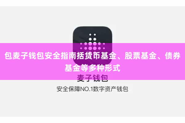 包麦子钱包安全指南括货币基金、股票基金、债券基金等多种形式