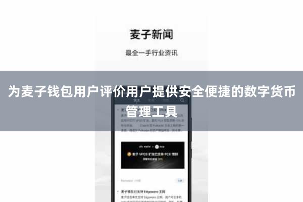 为麦子钱包用户评价用户提供安全便捷的数字货币管理工具