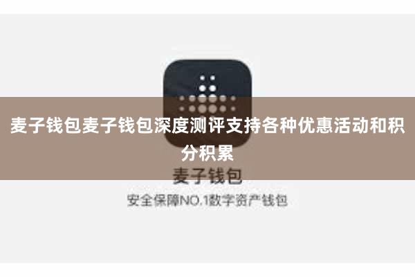 麦子钱包麦子钱包深度测评支持各种优惠活动和积分积累
